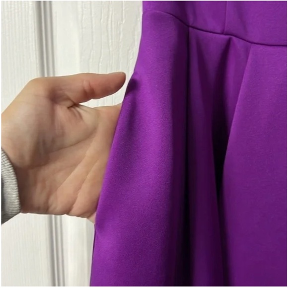 Ted Baker Jadore Purple Beaded Dress - Picture 7 of 8